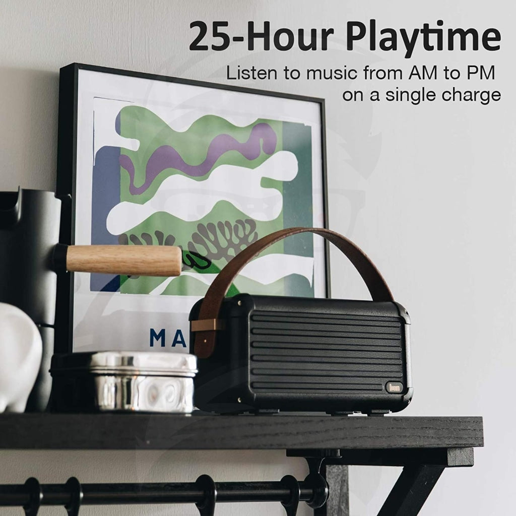 Divoom Mocha Portable Bluetooth Speaker 360* Surround Sound - Black Divoom Mocha Portable Bluetooth Speaker 360* Surround Sound - Black